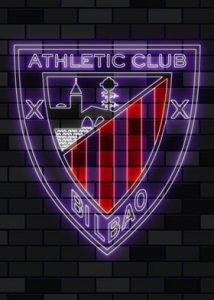 neón escudo athletic club