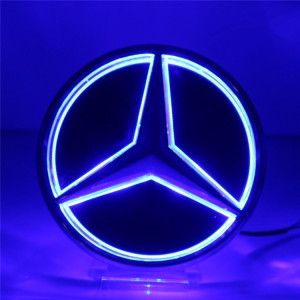 Neón Mercedes logo