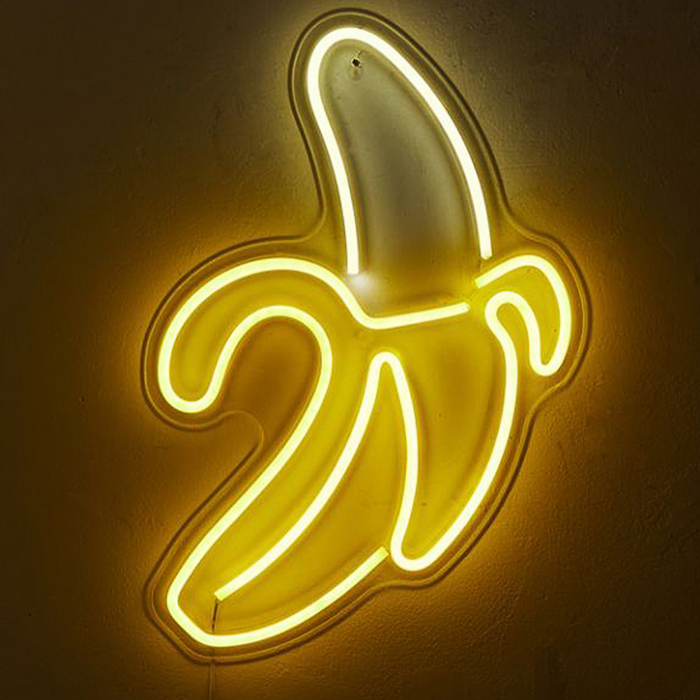 Neón plátano