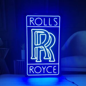 Neón Rolls Royce logo