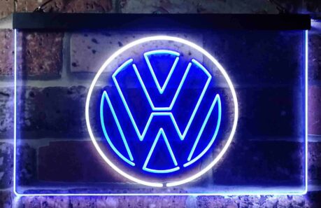 Neón Volkswagen logo