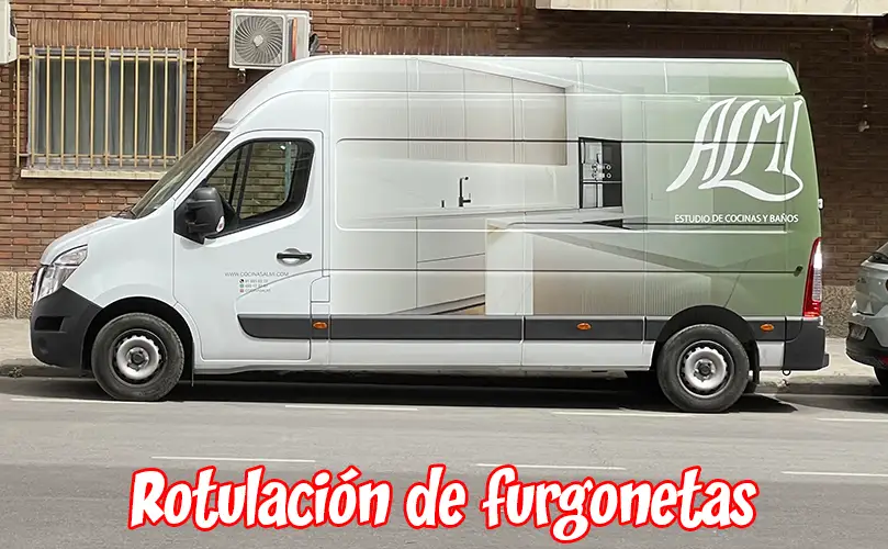 Rotulación de furgonetas en Madrid