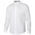 camisa cuello tirilla stretch manga larga hombre velilla 405013s