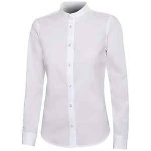 camisa cuello tirilla stretch manga larga mujer velilla 405015s