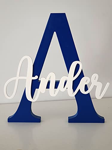 LETRAS DECORATIVAS GRANDES INICIALES CON NOMBRE ALTURA 30CM 0