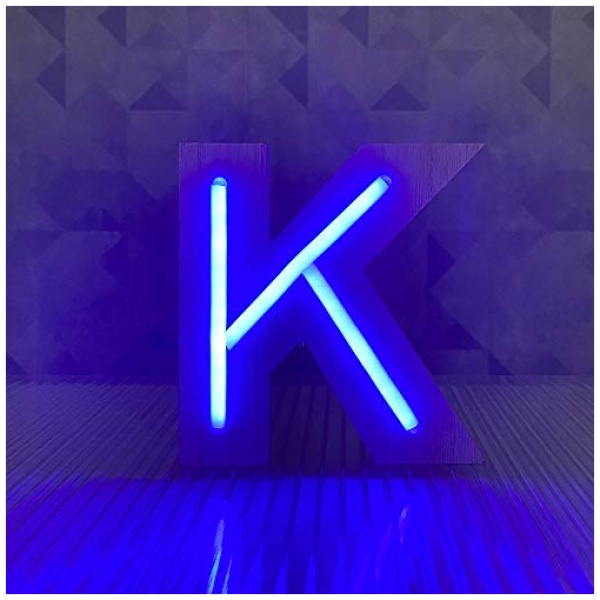 Letras de Neon con madera Sin cables Madera de 25 cm de grosor Letras para cualquier evento o decoracion de casa K 0 1