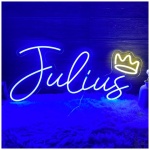 Letrero De Neon Personalizado Para Decoracion De Pared LED Neon Personalizable Para Fiestas De Cumpleanos Bodas Tiendas Bares Letreros Luminosos Lampara Personalizada Regalos 26 150cm1 3 lineas 0 1