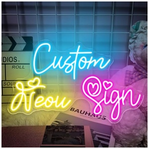 Letrero De Neon Personalizado Para Decoracion De Pared LED Neon Personalizable Para Fiestas De Cumpleanos Bodas Tiendas Bares Letreros Luminosos Lampara Personalizada Regalos 26 150cm1 3 lineas 0