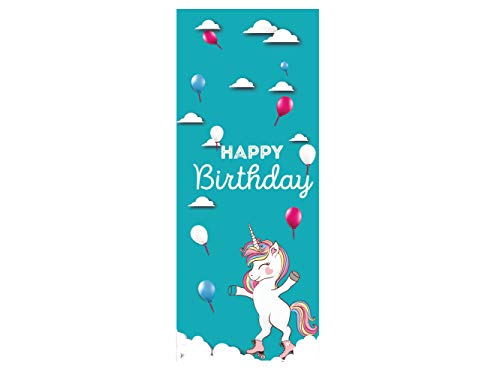 Oedim Roll up Happy Birthday 85x200cm Impresion Incluida Maxima Calidad de Impresion Anti Curbing antibalanceo Rollup expositor publicitario enrrollable 0 0