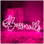 Personalizado Letrero de Neon Luminoso LED luz de Senales Luminosas Personalizada para Pared Fiesta en casa Boda Cumpleanos Logo Letrero de luz Opcional 30 150 cm 1 3 lineas de Texto 0 0