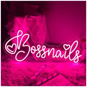 Personalizado Letrero de Neon Luminoso LED luz de Senales Luminosas Personalizada para Pared Fiesta en casa Boda Cumpleanos Logo Letrero de luz Opcional 30 150 cm 1 3 lineas de Texto 0 0