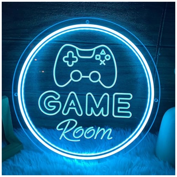 SIGNCLUBS Letrero Neon Personalizado 3D Art Carving Decoracion de Pared Boda Fiesta de Cumpleanos Bar Sala de Juegos LED Senales Luminosas El brillo del USB es ajustable Luces Neon 0 1