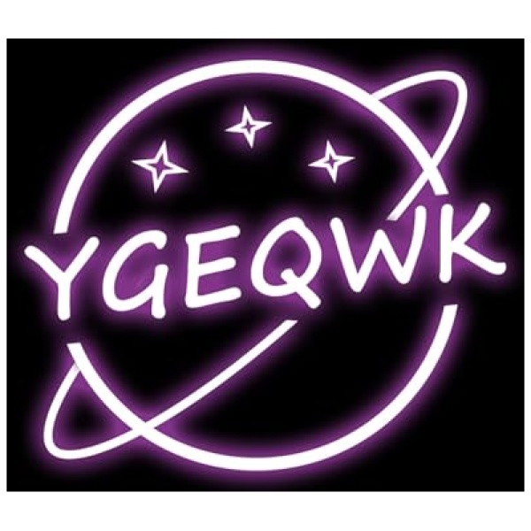 YGEQWK Letrero Neon Personalizado Color Caracter Tamano 0