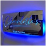 mxn Espejo con Luces Nombre Personalizado Luces De Neon Personalizadas Espejo Luminoso Led Letrero Personalizado Espejos De Pared para NavidadcumpleanosRegaloNombre Personalizado Decoracion 0 2