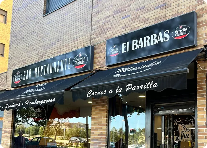 Vinilos para negocios en Madrid