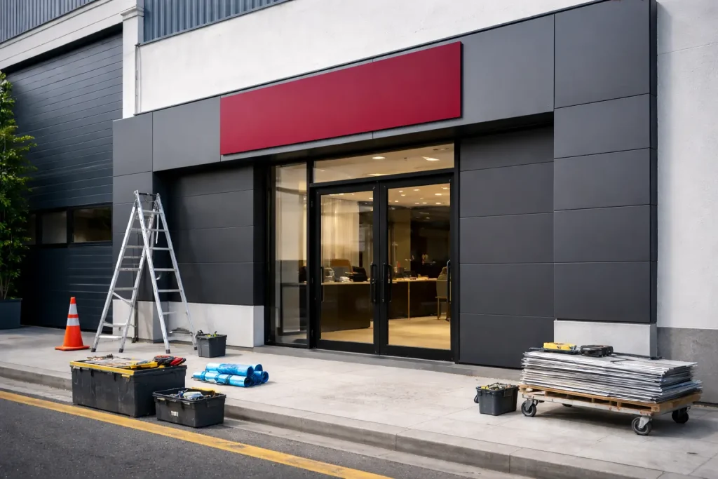 revestir fachada sin obras