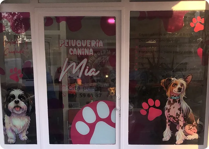 Vinilos personalizados para negocios en Madrid